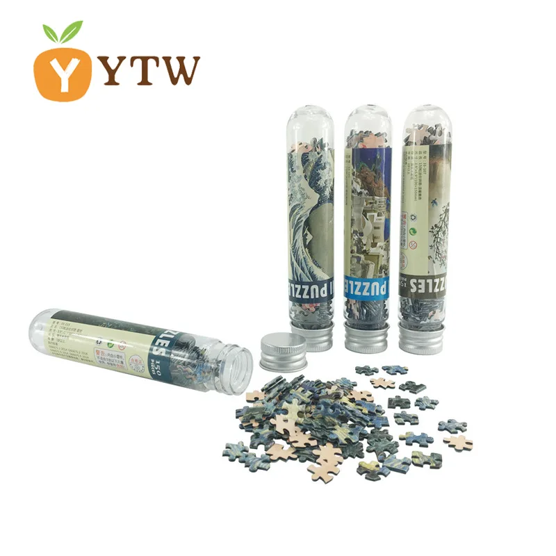 Mini Test Tube DIY Puzzle Paper 150 Pieces Adult Children's Educational Toy Landscape Creative Birthday Gift
Mini Test Tube DIY Puzzle Paper 150 Pieces Adult Children's Educational Toy Landscape Creative Birthday Gift