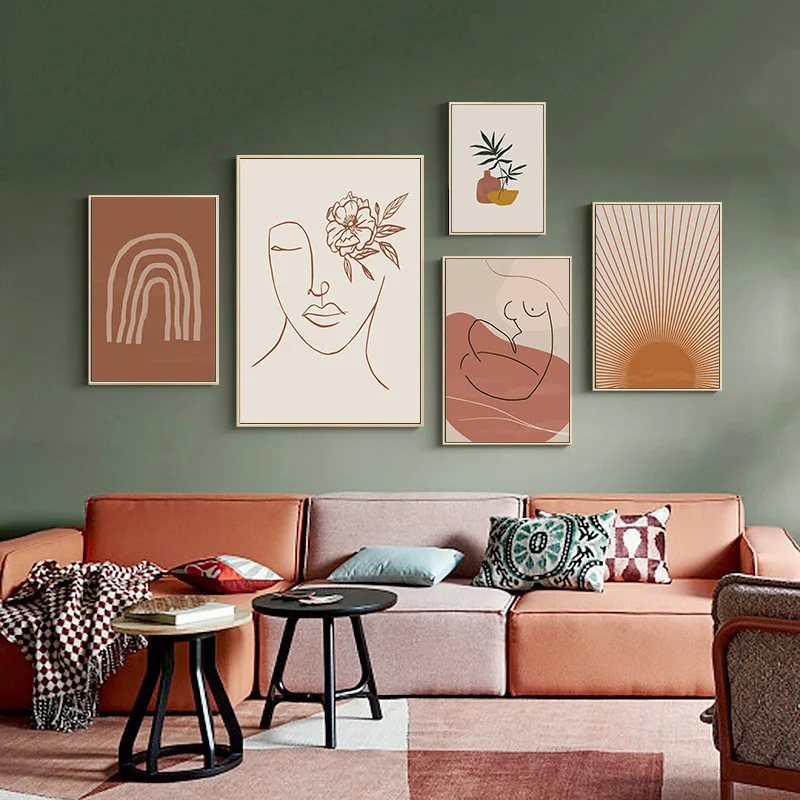 Abstract Line Face Body Leaves Wall Art Canvas Painting Nordic Posters And Prints Wall Pictures For Living Room Decor
Abstract Line Face Body Leaves Wall Art Canvas Painting Nordic Posters And Prints Wall Pictures For Living Room Decor