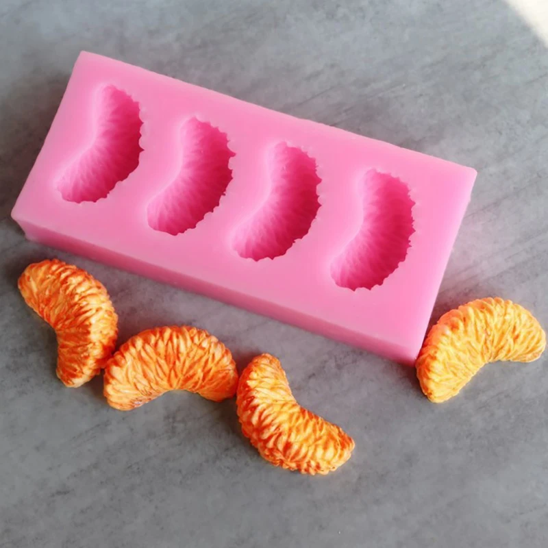 1 x 4 Holes Silicone Mould Orange Petal Silicone Molds Soap Candle Making Dessert Baking Home Decoration
1 x 4 Holes Silicone Mould Orange Petal Silicone Molds Soap Candle Making Dessert Baking Home Decoration