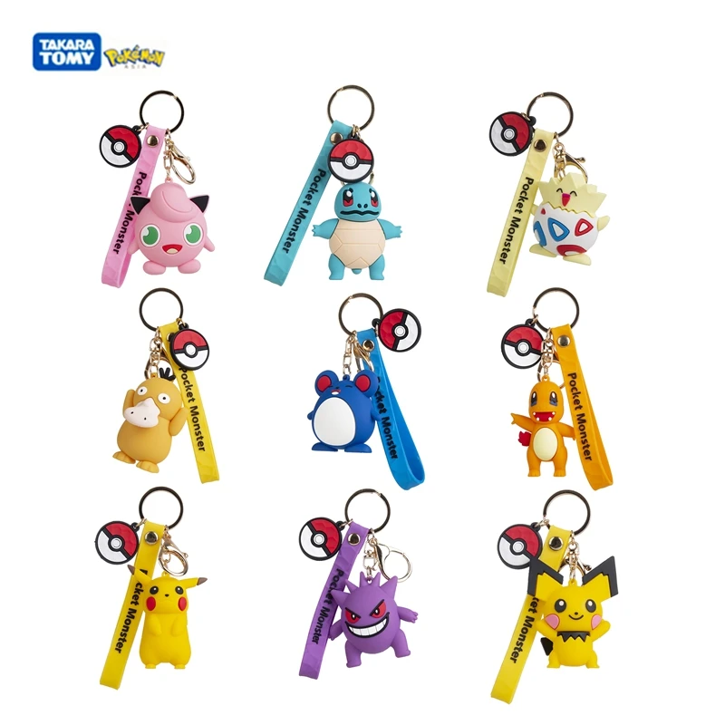 10 Styles Pokemon PikachuSquirtle Charmander Anime Characters Fashion Keychain Kids Toy Best Festival Gift
10 Styles Pokemon PikachuSquirtle Charmander Anime Characters Fashion Keychain Kids Toy Best Festival Gift