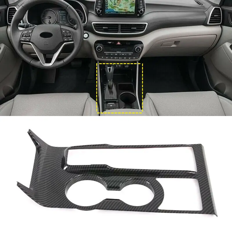 ABS Carbon Fiber Central Console Gear Shift Box Panel Cover Trim for Hyundai Tucson 2019-2020
ABS Carbon Fiber Central Console Gear Shift Box Panel Cover Trim for Hyundai Tucson 2019-2020