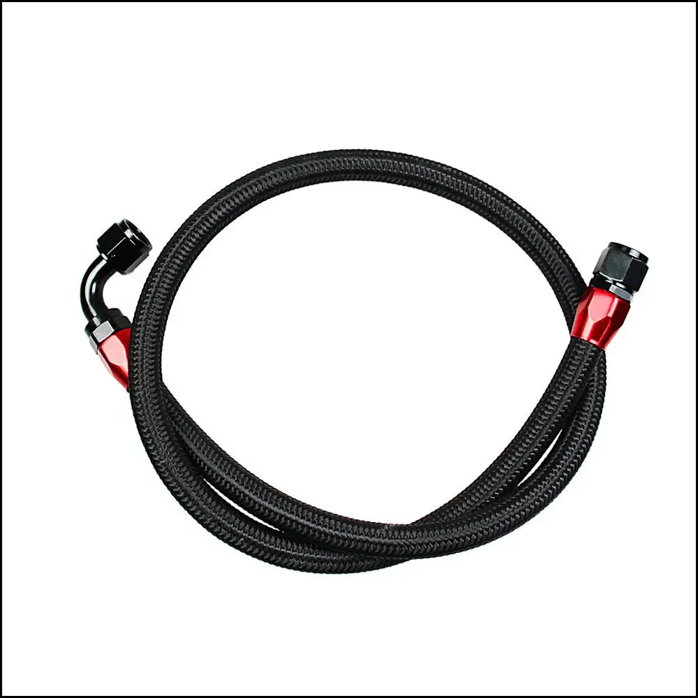 1Meter AN6 AN6 AN8 AN10 Stainless Steel Brained Oil Hose Line Hose Tube With 0Degree 90Degree Swivel Hose End Fitting Installed 
1Meter AN6 AN6 AN8 AN10 Stainless Steel Brained Oil Hose Line Hose Tube With 0Degree 90Degree Swivel Hose End Fitting Installed