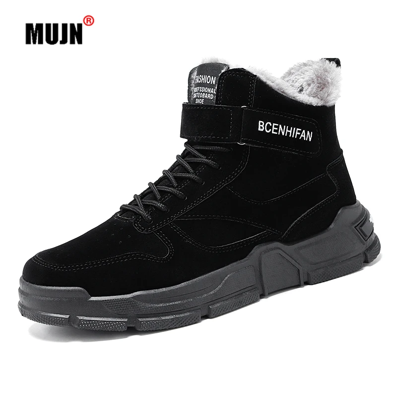 Shoes of Men Winter fashion Outdoor Walk Comfortable Plus Cashmere Lace Solid Color Snow Boots Size 39-44 Calzado Casual Hombre
Shoes of Men Winter fashion Outdoor Walk Comfortable Plus Cashmere Lace Solid Color Snow Boots Size 39-44 Calzado Casual Hombre