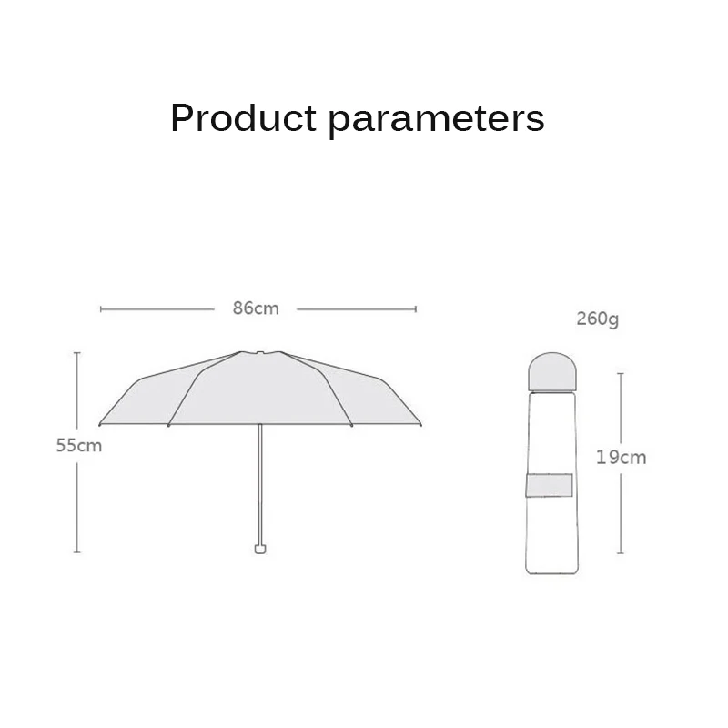 Mini Capsule Umbrella Anti-UV Protection Umbrellas Windproof Folding Umbrellas Rain Pocket Umbrella For Women&Children
Mini Capsule Umbrella Anti-UV Protection Umbrellas Windproof Folding Umbrellas Rain Pocket Umbrella For Women&Children
