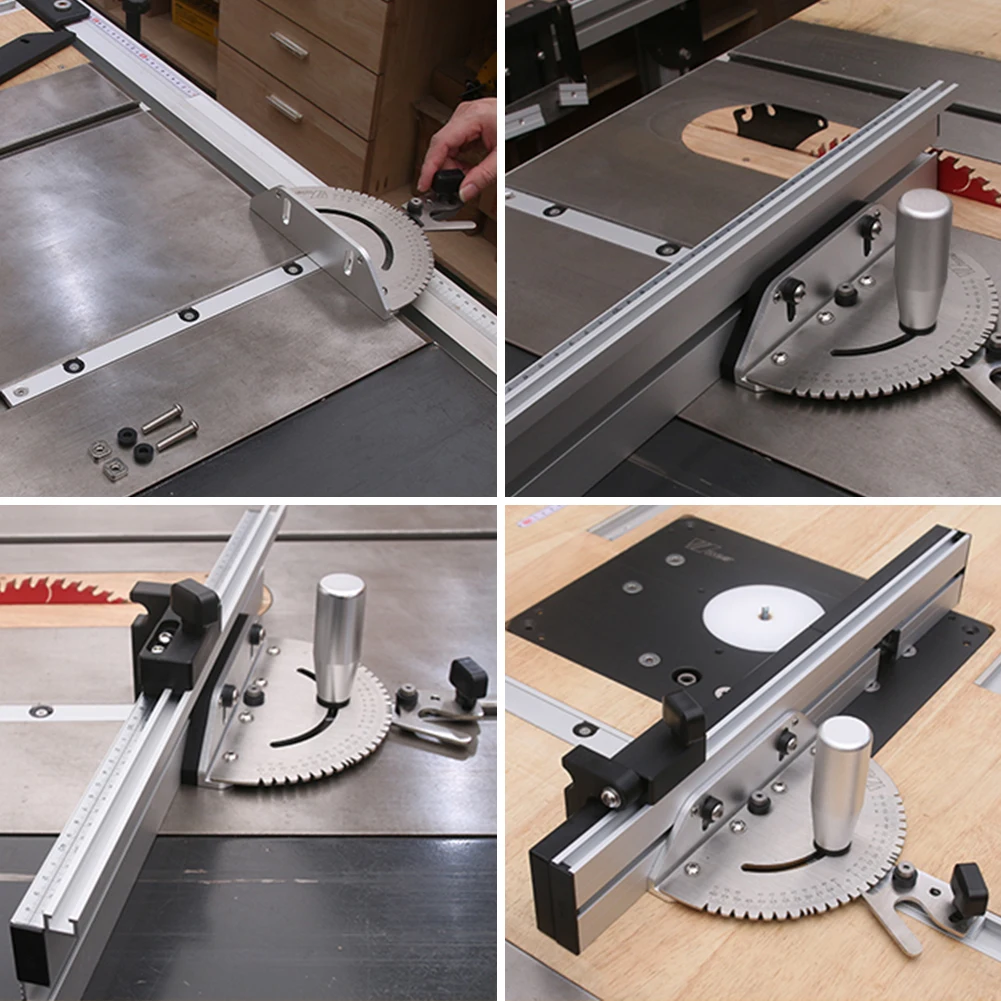 450mm Miter Gauge Table Saw/Router Miter Gauge Sawing Assembly Ruler for Table Saw Router Wood Working Saw Tool
450mm Miter Gauge Table Saw/Router Miter Gauge Sawing Assembly Ruler for Table Saw Router Wood Working Saw Tool