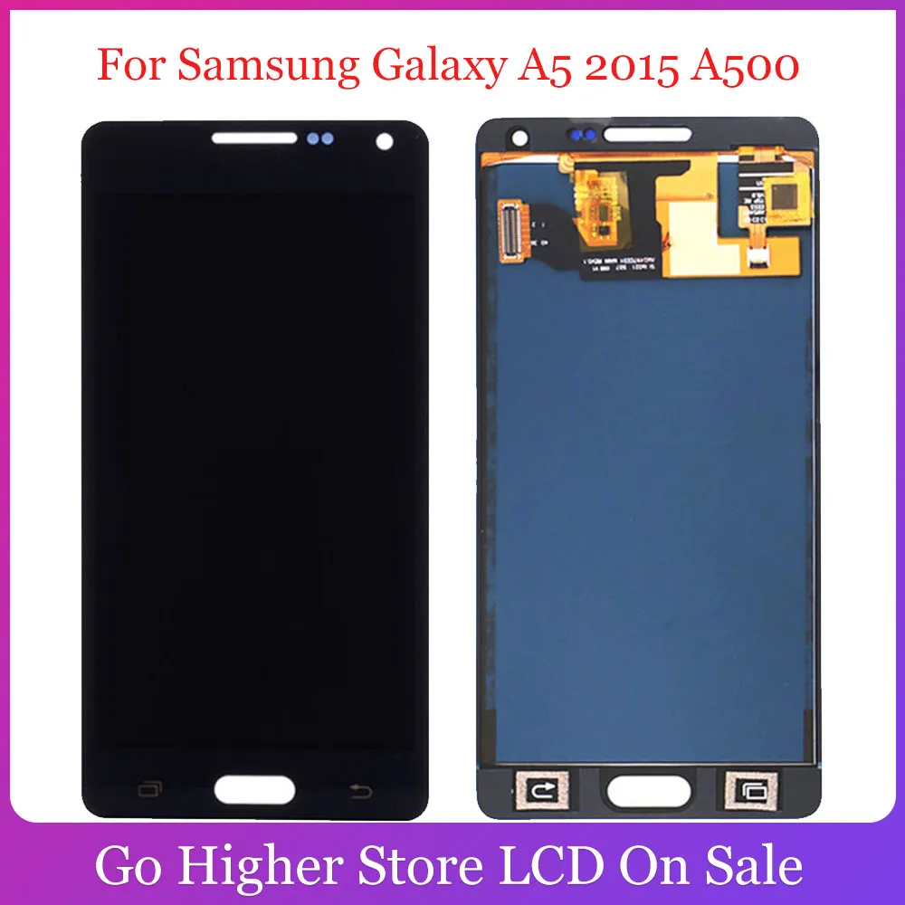ЖК дисплей с сенсорным экраном для Samsung Galaxy A5 2015 A500 A500F A500FU A500H A500M запасные части