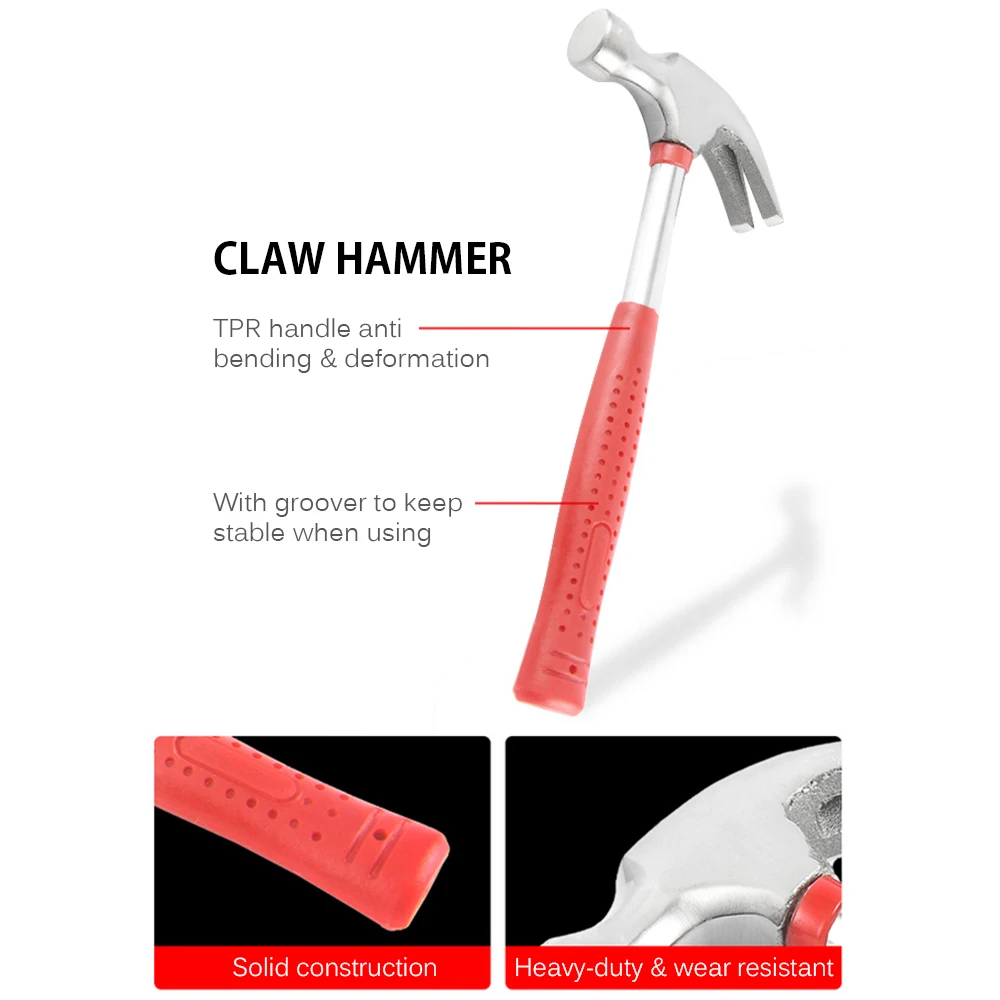 Home Repair Tool Kit General Household Hand Tool Set with Solid Carrying Tool Box for Home Apartment Garage Dorm Office
Home Repair Tool Kit General Household Hand Tool Set with Solid Carrying Tool Box for Home Apartment Garage Dorm Office