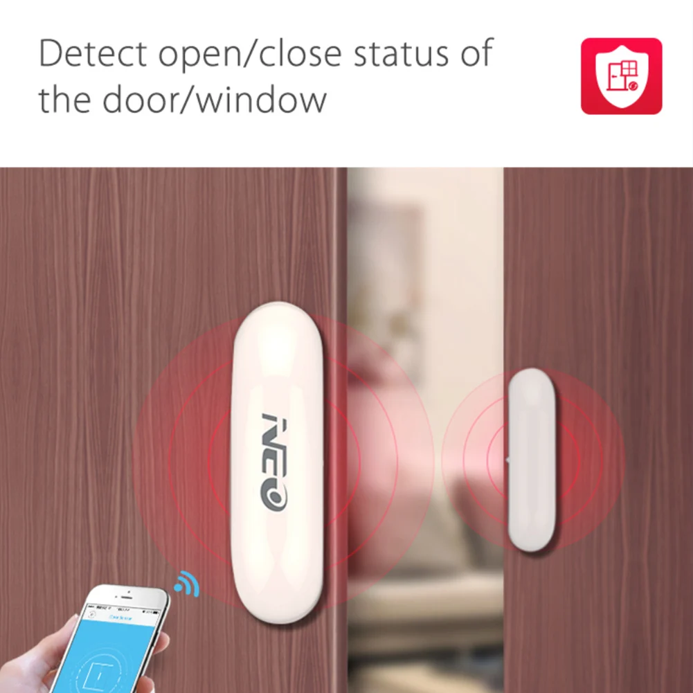 Tuya Smart WiFi Door&Window Sensor Door Open / Closed Detectors Compatible With Alexa Google Home Wi-Fi Universal Remote Control
Tuya Smart WiFi Door&Window Sensor Door Open / Closed Detectors Compatible With Alexa Google Home Wi-Fi Universal Remote Control