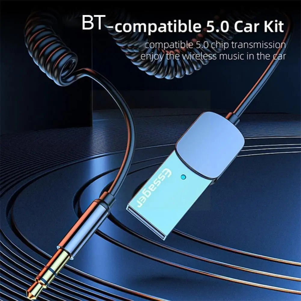 Essager-wireless Bluetooth Compatible 5.0 Car Adapter USB Jack Transmitterhands-free Receiver Mm Kit 3.5 To Car Speaker Aud J1C2
Essager-wireless Bluetooth Compatible 5.0 Car Adapter USB Jack Transmitterhands-free Receiver Mm Kit 3.5 To Car Speaker Aud J1C2