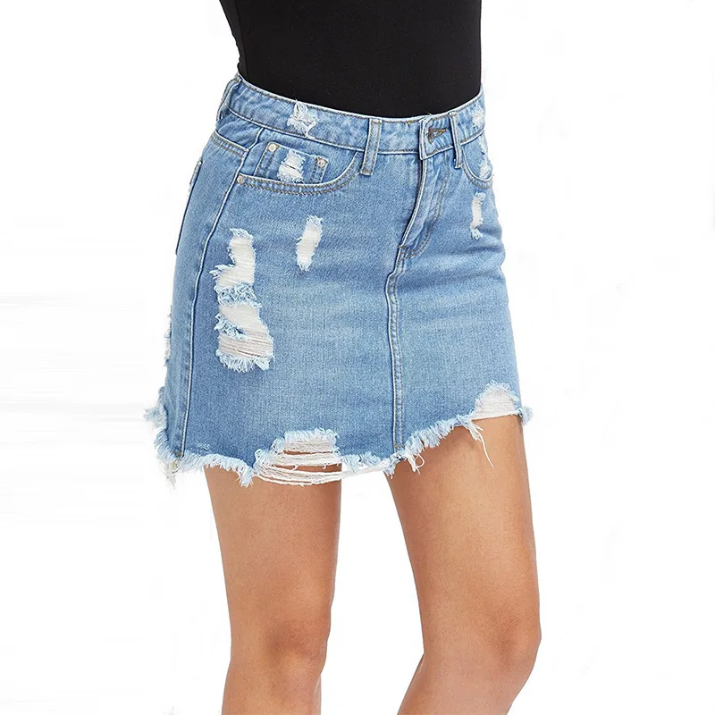 Vintage denim skirt Irregular Ripped jeans skirt Sexy woman summer slim mini skirt S-XL drop shipping 2021 new arrival
Vintage denim skirt Irregular Ripped jeans skirt Sexy woman summer slim mini skirt S-XL drop shipping 2021 new arrival