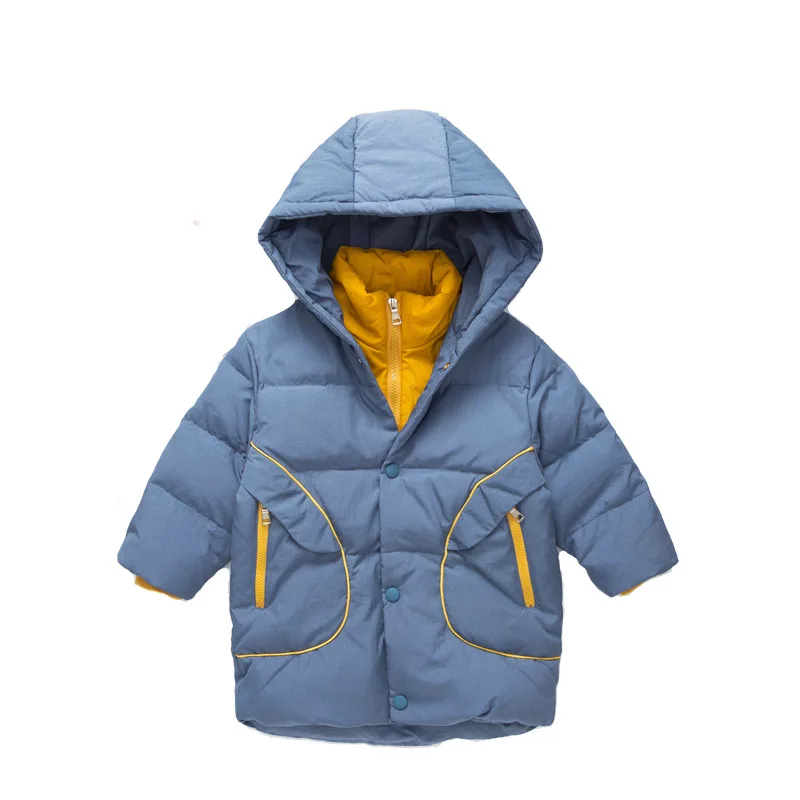 Coats For Boys Children's Fashion Down Jackets Thick Winter Girls Warm Casual Clothes Students Outerwears Cotton-padded Hooded
Coats For Boys Children's Fashion Down Jackets Thick Winter Girls Warm Casual Clothes Students Outerwears Cotton-padded Hooded