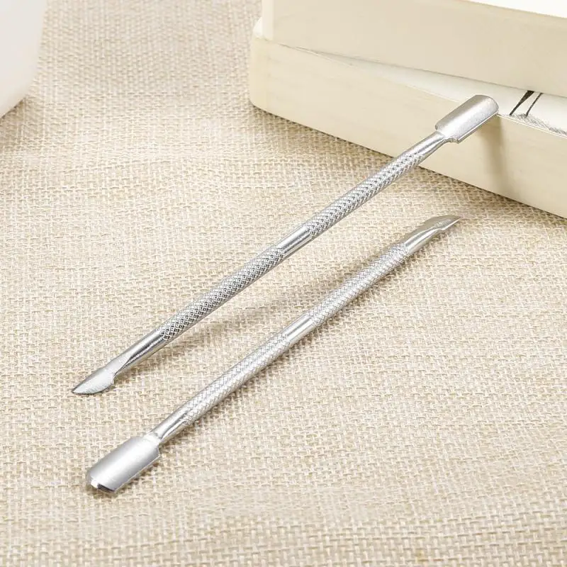 Nail Pusher Spoon Remover Double Head Stainless Steel Cuticle Manicure Tool Remove Dead Skin Cuticle Pedicure Nail Art Tools 
Nail Pusher Spoon Remover Double Head Stainless Steel Cuticle Manicure Tool Remove Dead Skin Cuticle Pedicure Nail Art Tools