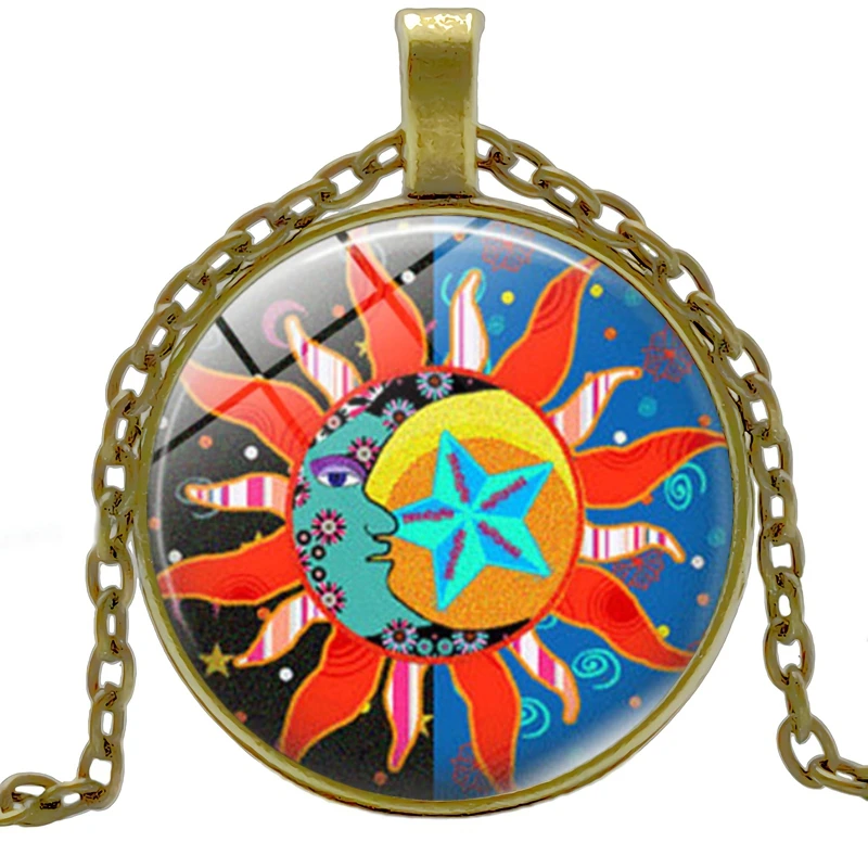 New Jewelry Statement Necklace Month and Day Creative Time Glass Convex Round Pendant Necklace Children's Gift
New Jewelry Statement Necklace Month and Day Creative Time Glass Convex Round Pendant Necklace Children's Gift