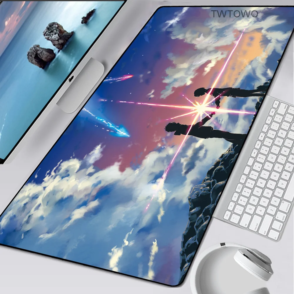Your Name Mousepad Gamer Gaming Mouse Pad Large Anime Computer PC Accessories Laptop Padmouse Locking Edge Office Desk Table Mat
Your Name Mousepad Gamer Gaming Mouse Pad Large Anime Computer PC Accessories Laptop Padmouse Locking Edge Office Desk Table Mat