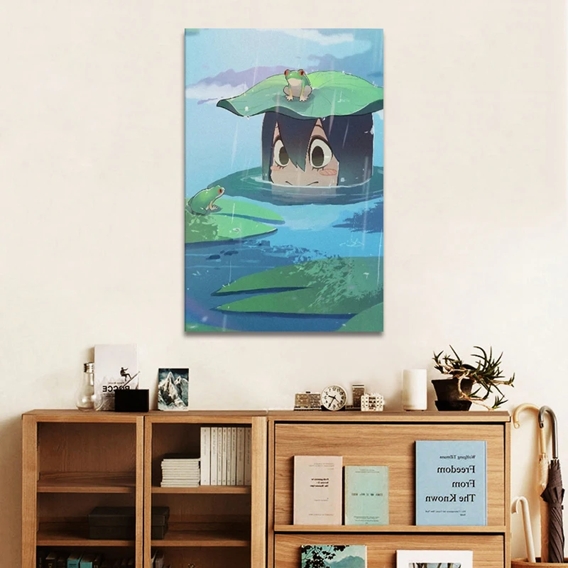 My Hero Academia Froppy Tsuyu Asui Anime Canvas Poster Hd Print Painting Picture Home Decor Wall Art Study For Bedroom Modular
My Hero Academia Froppy Tsuyu Asui Anime Canvas Poster Hd Print Painting Picture Home Decor Wall Art Study For Bedroom Modular