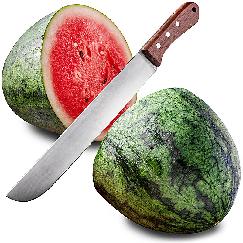 Watermelon Fruit Knife Stainless Steel Long Fruit Knife Melon Barbecue Fruit Peeled Knives Outdoor Camping Knife
Watermelon Fruit Knife Stainless Steel Long Fruit Knife Melon Barbecue Fruit Peeled Knives Outdoor Camping Knife