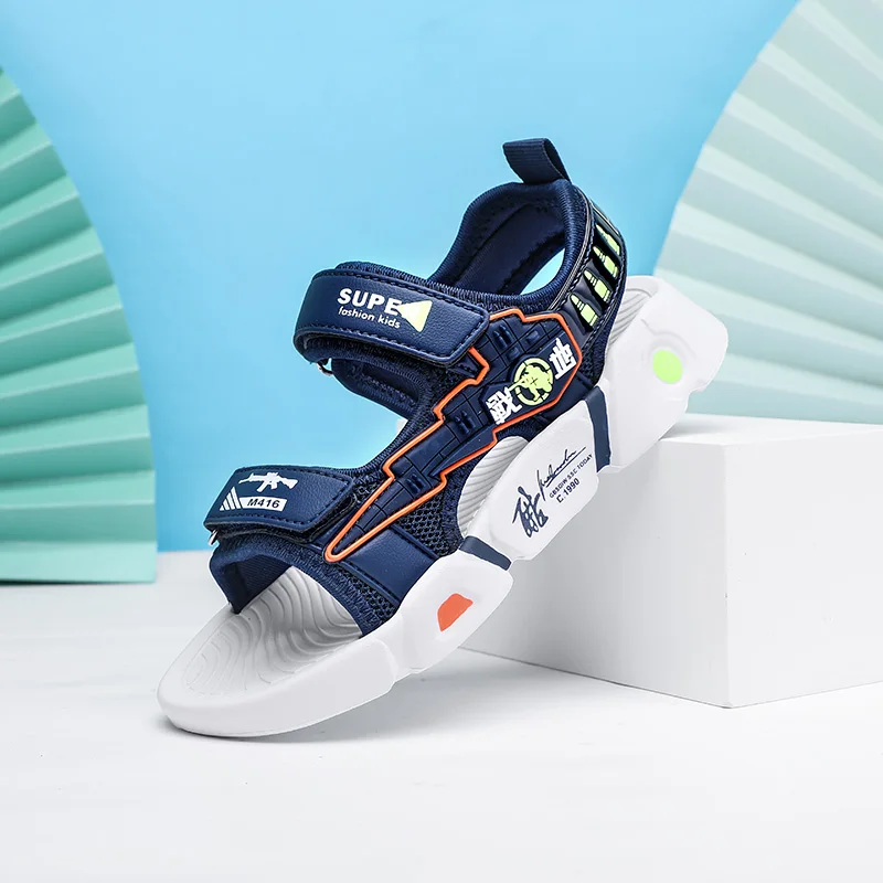 Boys Summer Soft, Comfortable and Breathable Sandals, Children's Outdoor Beach Shoes Sandals
Boys Summer Soft, Comfortable and Breathable Sandals, Children's Outdoor Beach Shoes Sandals