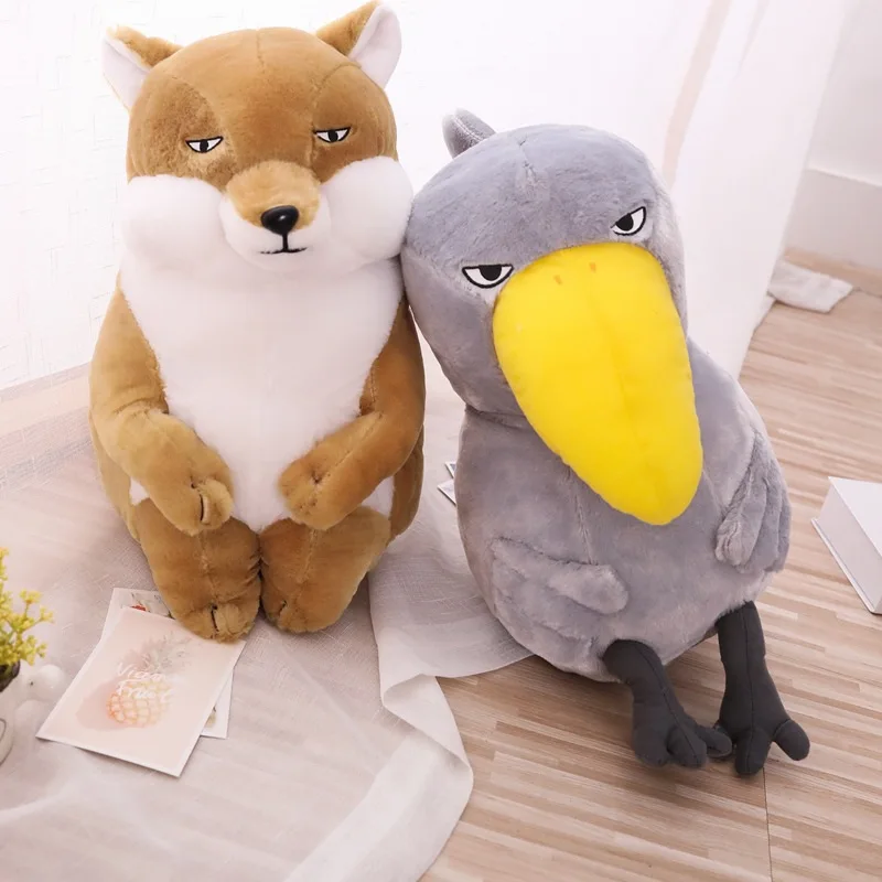 Игрушка плюшевая милая кукла-Лиса Shoebill удобный Декор для комнаты детский подарок
