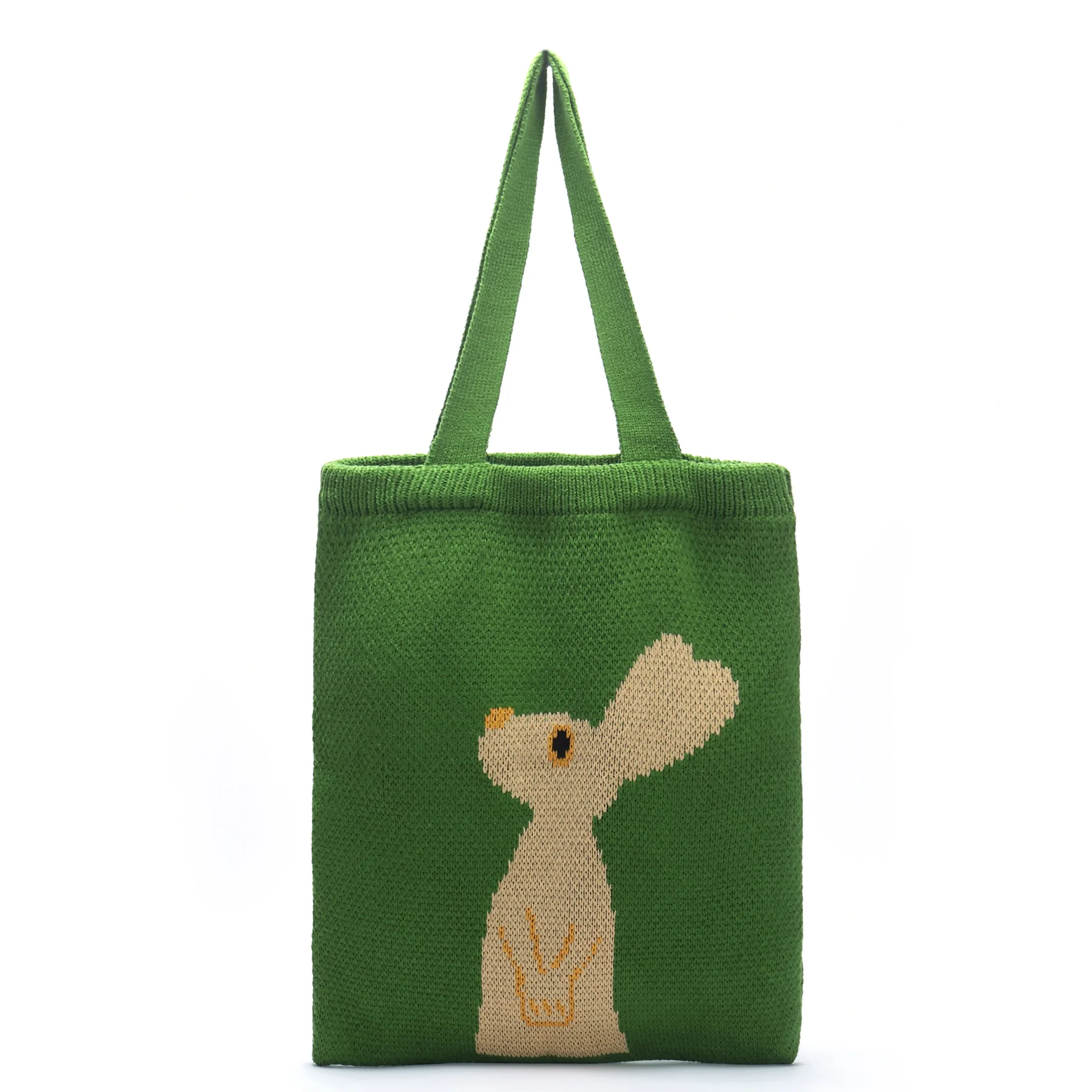 Japan And South Korea Fashion Cute Rabbit And Cat Knitted Bag Girls Preppy Style Portable Shopping Bag Large Capacity Schoolbag
Japan And South Korea Fashion Cute Rabbit And Cat Knitted Bag Girls Preppy Style Portable Shopping Bag Large Capacity Schoolbag