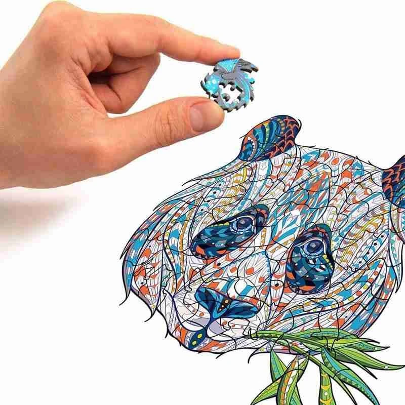 Animal Panda Wooden Puzzles Interesting Educational Challenge Jigsaw Puzzles Toys for Child Adult Interaction Toys 
Animal Panda Wooden Puzzles Interesting Educational Challenge Jigsaw Puzzles Toys for Child Adult Interaction Toys