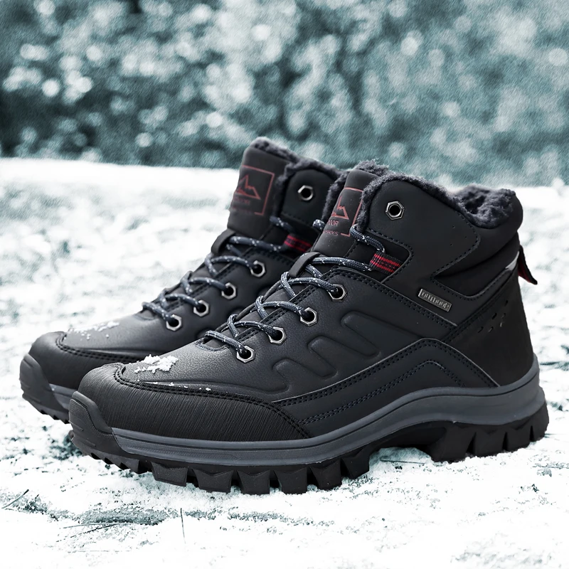 2019 New winter Men's casual shoes High quality Lace-up leather High-top trend sport shoes men boots warm shoes Thick bottom
2019 New winter Men's casual shoes High quality Lace-up leather High-top trend sport shoes men boots warm shoes Thick bottom