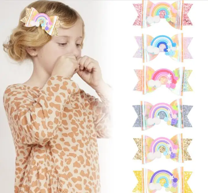 30pc/lot 2inch Rainbow Princess Hairgrips Glitter Hair Bows with Clip Dance Party Bow Hair Clip Girls Hair Accessories
30pc/lot 2inch Rainbow Princess Hairgrips Glitter Hair Bows with Clip Dance Party Bow Hair Clip Girls Hair Accessories