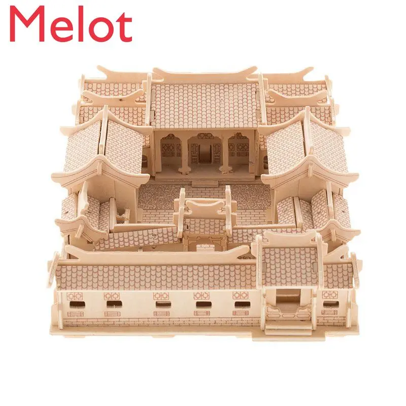 Beijing Quadrangle Wooden Simulation Building Model Educational Wooden Puzzle Handmade Toy
Beijing Quadrangle Wooden Simulation Building Model Educational Wooden Puzzle Handmade Toy