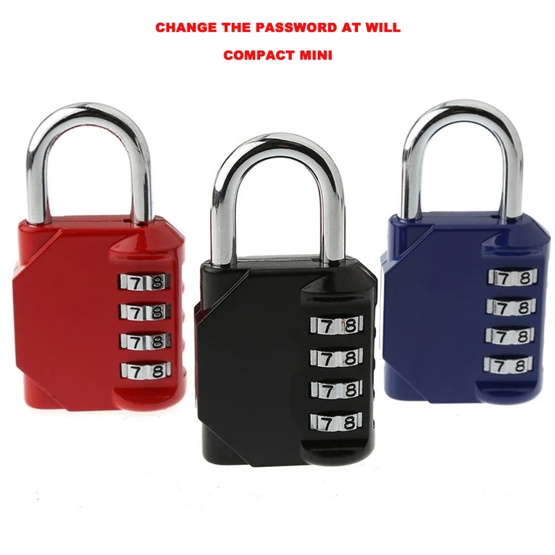 2 PCS 10 Digit Push Button Combination Padlock 4 Digit Locking Mechanism Zinc Alloy Anti-theft Digit Push Password Lock 4 Colors
2 PCS 10 Digit Push Button Combination Padlock 4 Digit Locking Mechanism Zinc Alloy Anti-theft Digit Push Password Lock 4 Colors