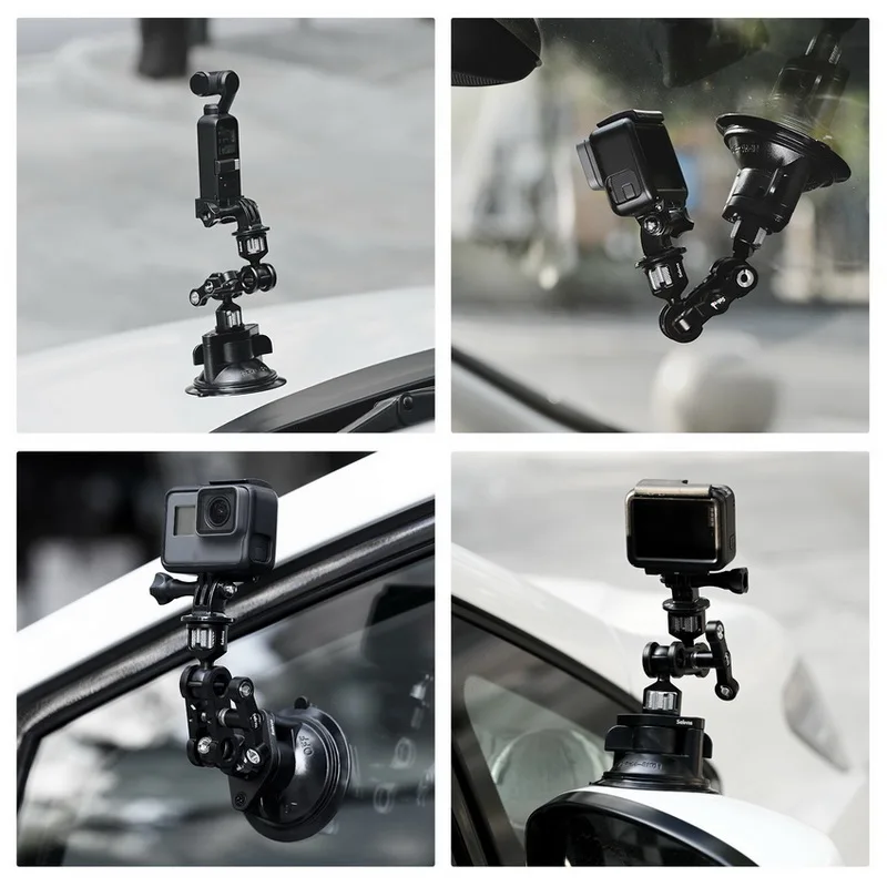 Car Suction Cup Adapter Window Glass Mount For Xiao mi Yi For DJI OSMO Action For Gopro Hero 5/6/7/8 Black For phone
Car Suction Cup Adapter Window Glass Mount For Xiao mi Yi For DJI OSMO Action For Gopro Hero 5/6/7/8 Black For phone
