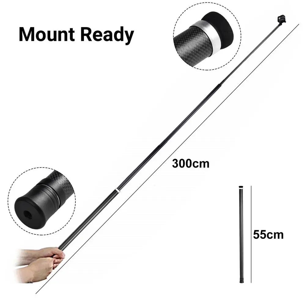 3m Ultra-Long Carbon Fiber Invisible Selfie Stick ForInsta360 ONE X2 / ONE R / ONE X forInsta360 2-in-1 Invisible Selfie Stick
3m Ultra-Long Carbon Fiber Invisible Selfie Stick ForInsta360 ONE X2 / ONE R / ONE X forInsta360 2-in-1 Invisible Selfie Stick