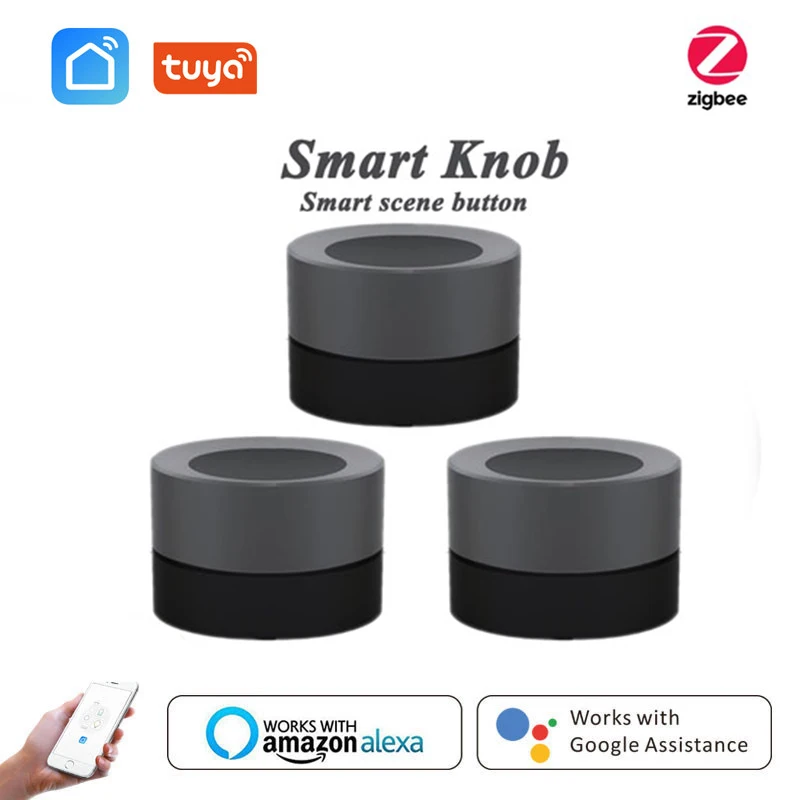 Tuya ZigBee Smart Knob Switch Button Tuya Application Control Touch Switch Scene Automation Low Energy Battery Power Supply
Tuya ZigBee Smart Knob Switch Button Tuya Application Control Touch Switch Scene Automation Low Energy Battery Power Supply