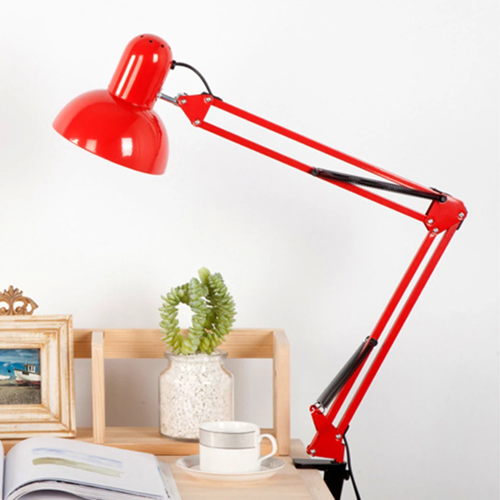 LED Desk Lamp Metal Swing Arm Spring Loaded Adjustable Joints Architect Task Lamp With C-Clamp E27 Bulb(Not Included)
LED Desk Lamp Metal Swing Arm Spring Loaded Adjustable Joints Architect Task Lamp With C-Clamp E27 Bulb(Not Included)