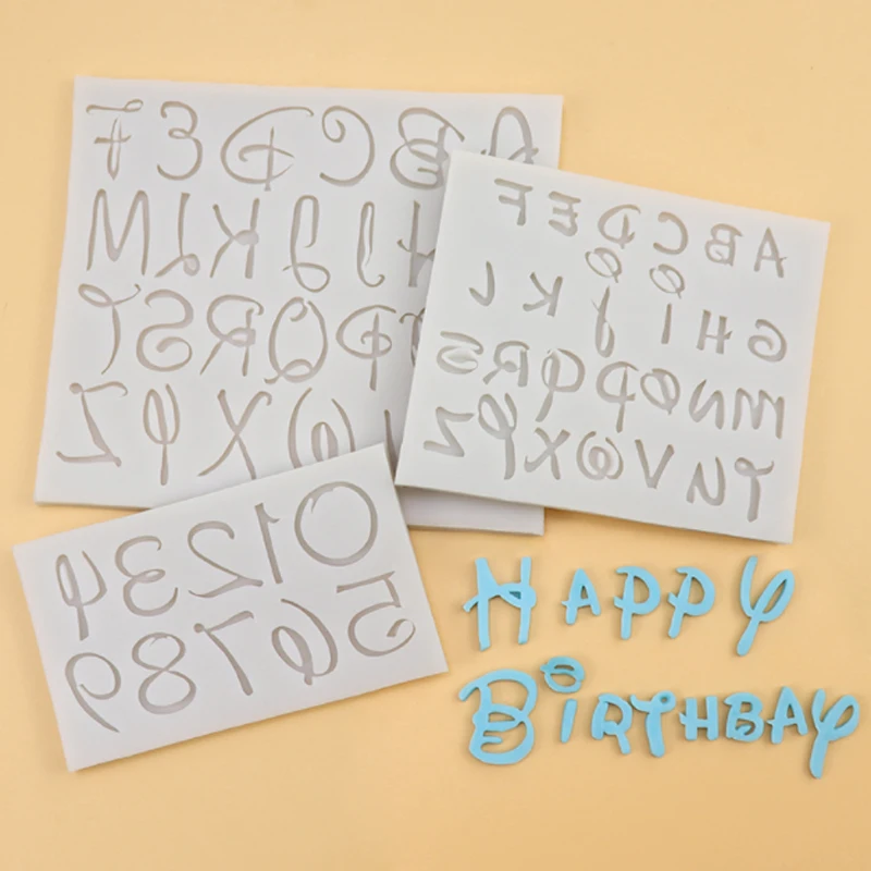 Letters & Numbers Molds Fondant Cakes Decorating Tools Silicone Molds Sugarcrafts Chocolate Baking Tools For Cakes Gumpaste Form
Letters & Numbers Molds Fondant Cakes Decorating Tools Silicone Molds Sugarcrafts Chocolate Baking Tools For Cakes Gumpaste Form