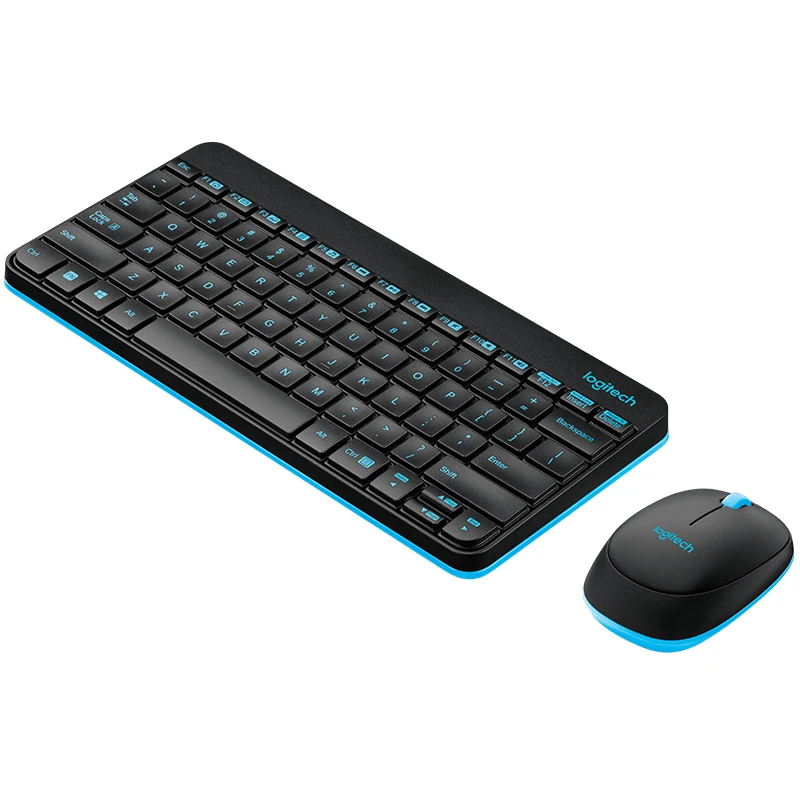 Logitech MK245 Nano Беспроводная клавиатура и мышь комбо для ноутбука настольного
