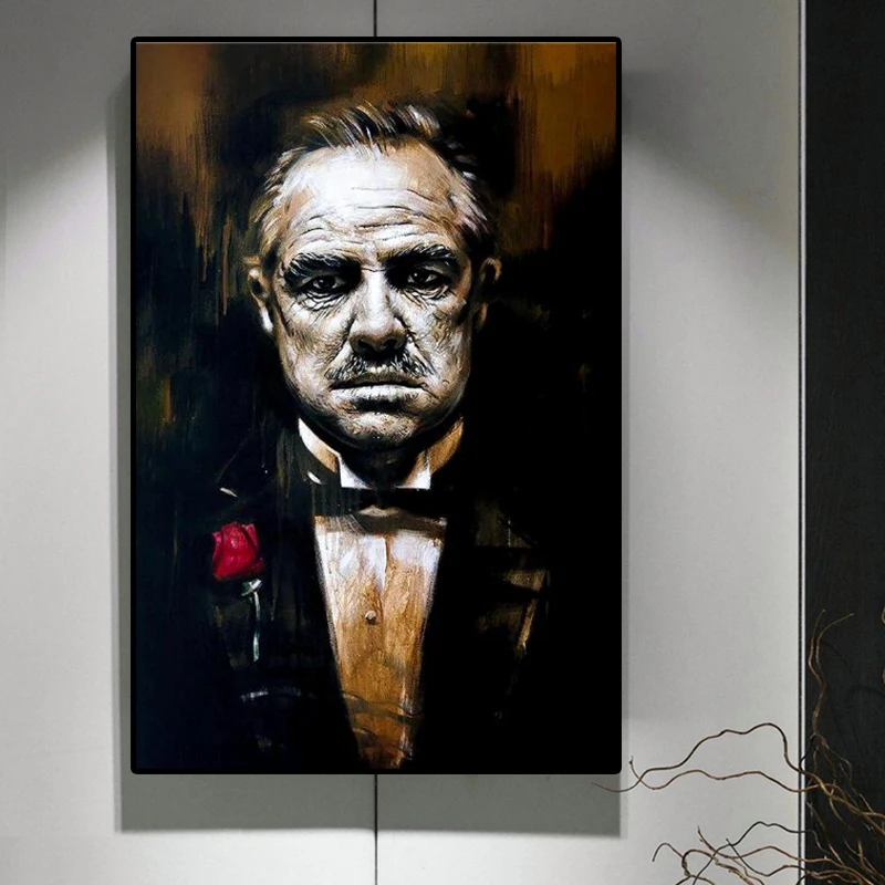 Classic Movie Godfather Modern Canvas Painting Posters and Prints on the Wall Godfather Abstract Art Pictures Home Decor Cuadros
Classic Movie Godfather Modern Canvas Painting Posters and Prints on the Wall Godfather Abstract Art Pictures Home Decor Cuadros