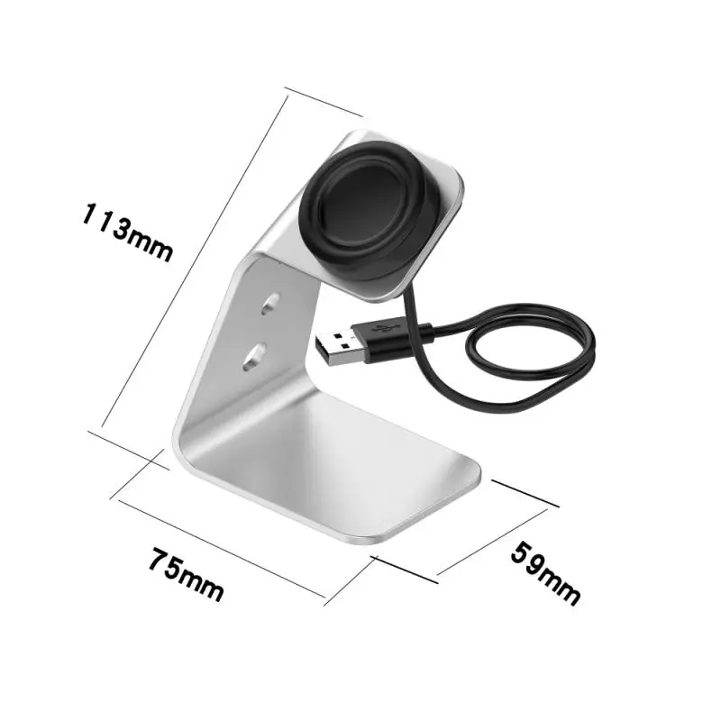 2pcs Aluminum Alloy Charger For Samsung Galaxy Watch3 Wireless Creative Charger For Smart Watch Bracelet Smart Accessories
2pcs Aluminum Alloy Charger For Samsung Galaxy Watch3 Wireless Creative Charger For Smart Watch Bracelet Smart Accessories