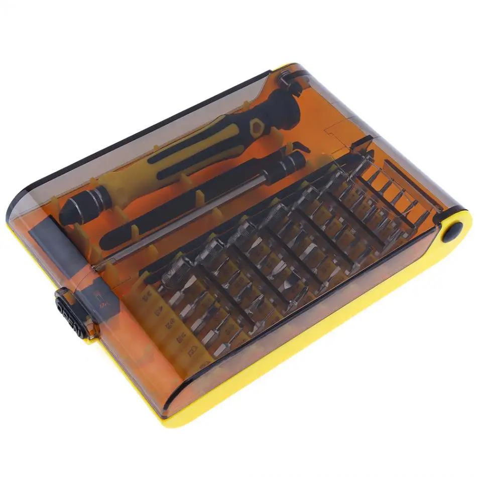 45 in 1 Precision Multi-function Screwdriver Tool Set Hand Tools Kit for Opening Repair Phone / Notebook Digital Tool
45 in 1 Precision Multi-function Screwdriver Tool Set Hand Tools Kit for Opening Repair Phone / Notebook Digital Tool