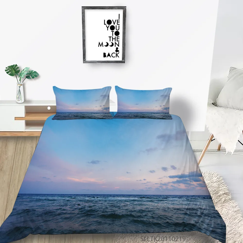3D Bedding Set King Size 2/3 Pcs Creative Bed Set Pillowcase Ideal Sky Printing Modern Home Bed Set
3D Bedding Set King Size 2/3 Pcs Creative Bed Set Pillowcase Ideal Sky Printing Modern Home Bed Set