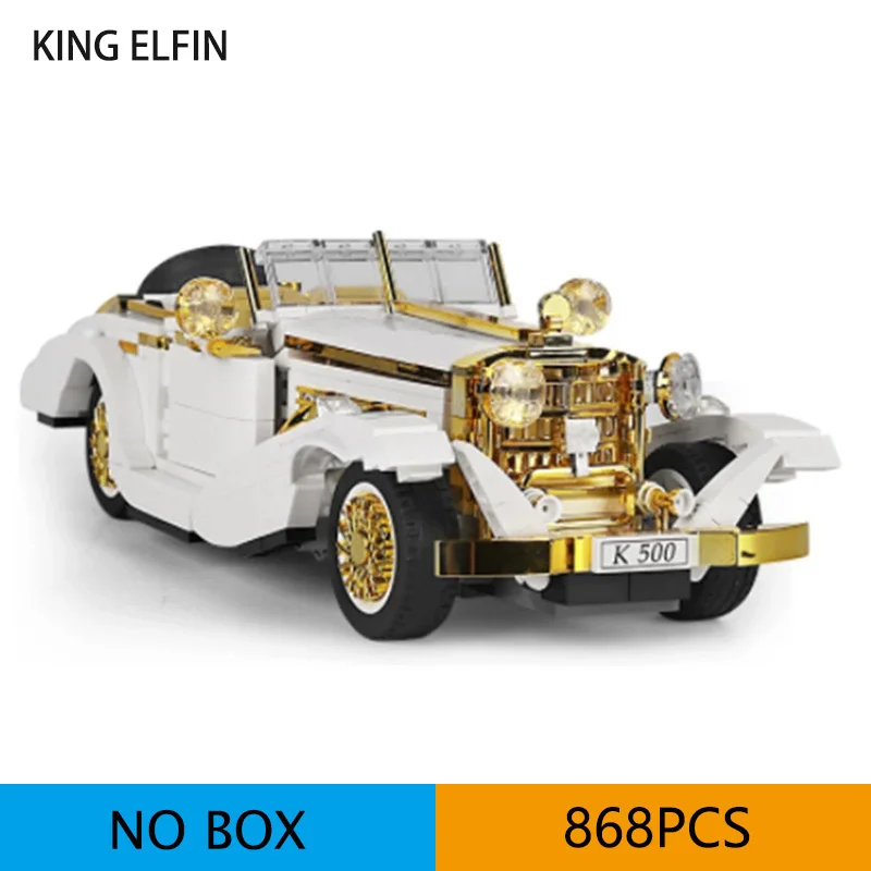 Building block model car 10003 nostalgic classic car K500 static technology machinery small particle assembly building block toy
Building block model car 10003 nostalgic classic car K500 static technology machinery small particle assembly building block toy