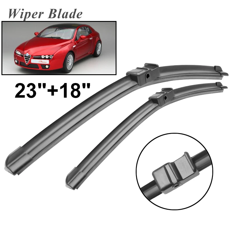 Okowiper RHD & LHD Front Wiper Blades For Alfa Romeo Brera 2006 - 2011 Windshield Windscreen Front Window 23"+18"
Okowiper RHD & LHD Front Wiper Blades For Alfa Romeo Brera 2006 - 2011 Windshield Windscreen Front Window 23"+18"