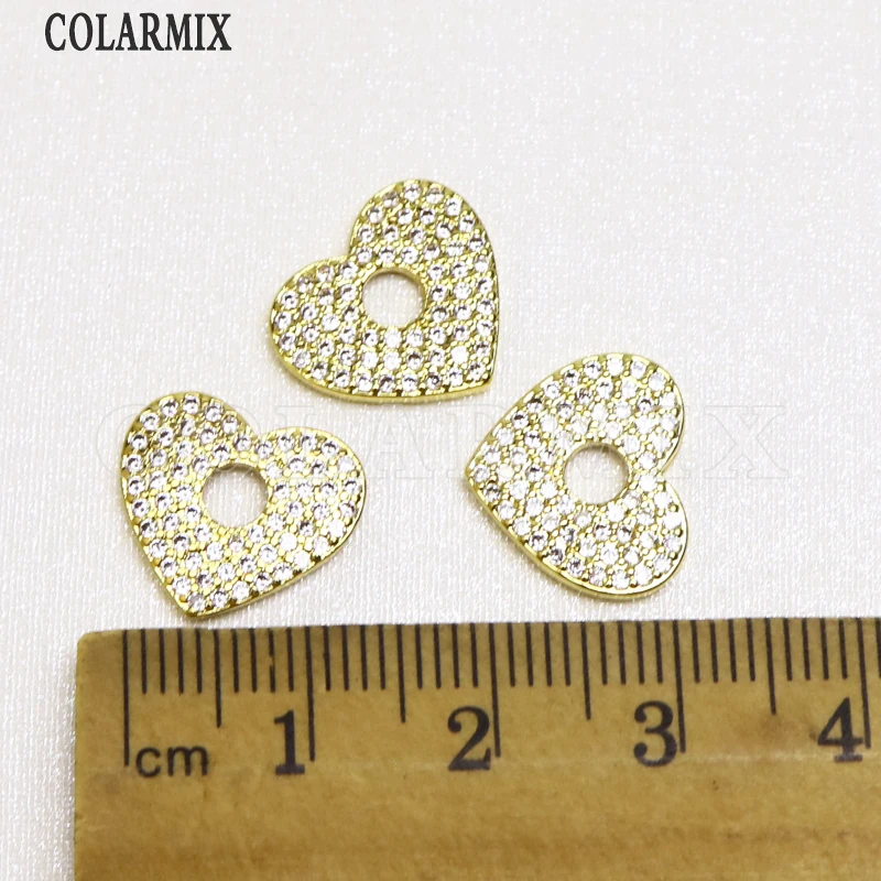 20 pieces Zircon heart charm jewelry fashion zircon jewelry for DIY jewelry making heart charm beads 58014 58014
20 pieces Zircon heart charm jewelry fashion zircon jewelry for DIY jewelry making heart charm beads 58014 58014