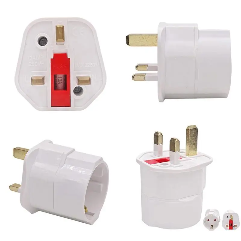 British standard conversion plug EU UK 3 Pin Plug 13A Universal Travel Adapter Converter 250V C5O9
British standard conversion plug EU UK 3 Pin Plug 13A Universal Travel Adapter Converter 250V C5O9