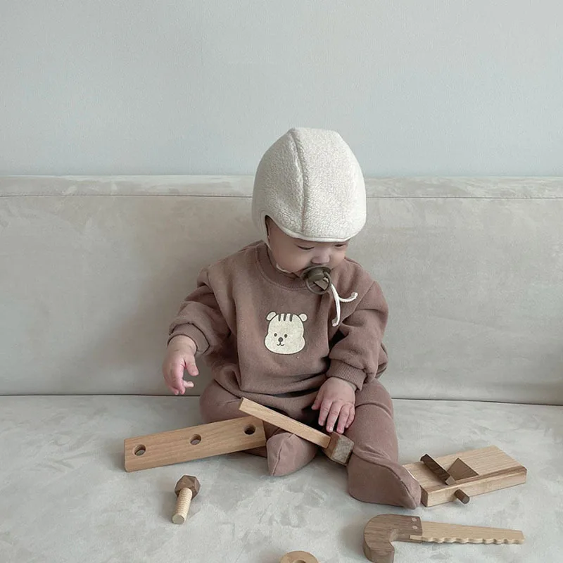 Новинка Весна 2022, детское боди с мультяшным медведем для мальчиков, одежда для маленьких девочек, повседневный комбинезон с длинным рукавом...
Новинка Весна 2022, детское боди с мультяшным медведем для мальчиков, одежда для маленьких девочек, повседневный комбинезон с длинным рукавом...