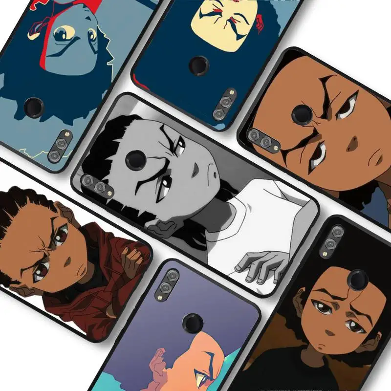 

Huey Freeman Boondocks Phone Case For DIY Huawei Mate 30 Pro P20 P30 P40 pro lite Y7 Y6 2019 for Honor 8X 8A 10 20lite 10i