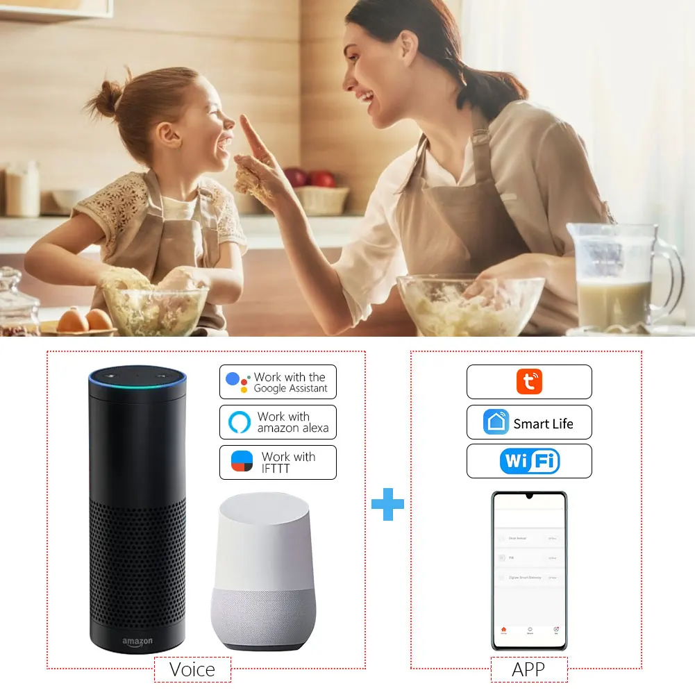 New WiFi Smart Home Sockets 16A EU Plug Tuya Smart Life APP Work with Alexa Google Home Smart-Home Automation EU UK US Plug
New WiFi Smart Home Sockets 16A EU Plug Tuya Smart Life APP Work with Alexa Google Home Smart-Home Automation EU UK US Plug
