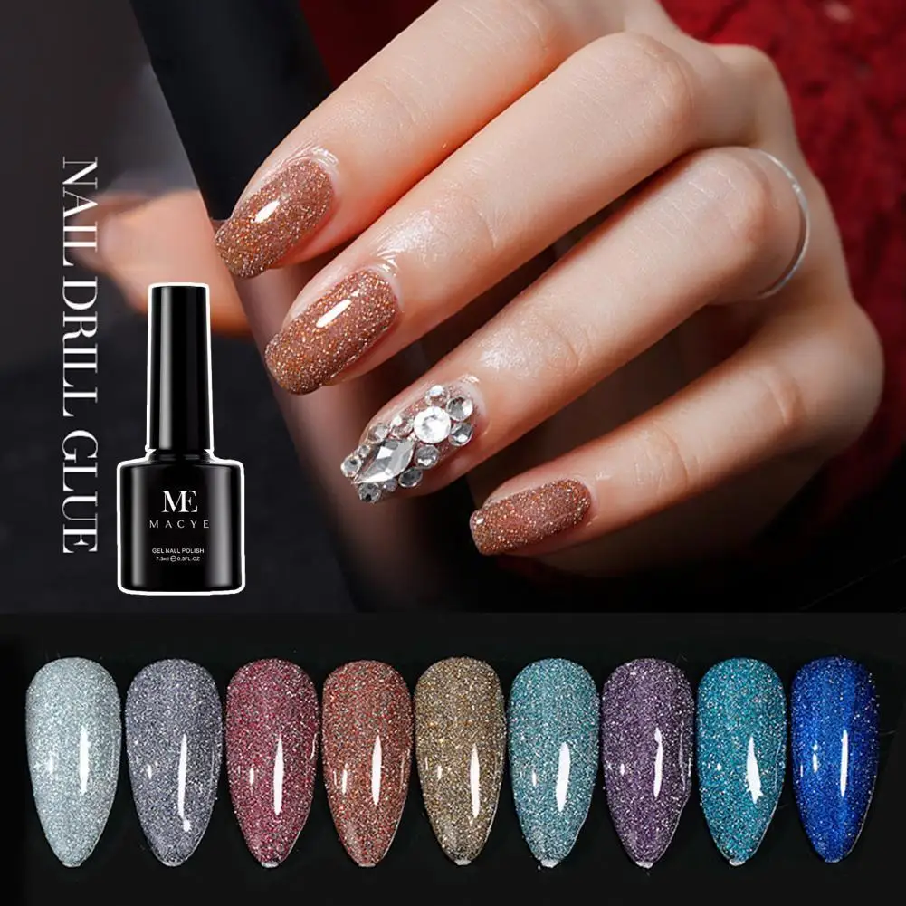 Glitter Surface Natural Reflective Glitter Nail Sparkling Soak Off Gel for Girl
Glitter Surface Natural Reflective Glitter Nail Sparkling Soak Off Gel for Girl