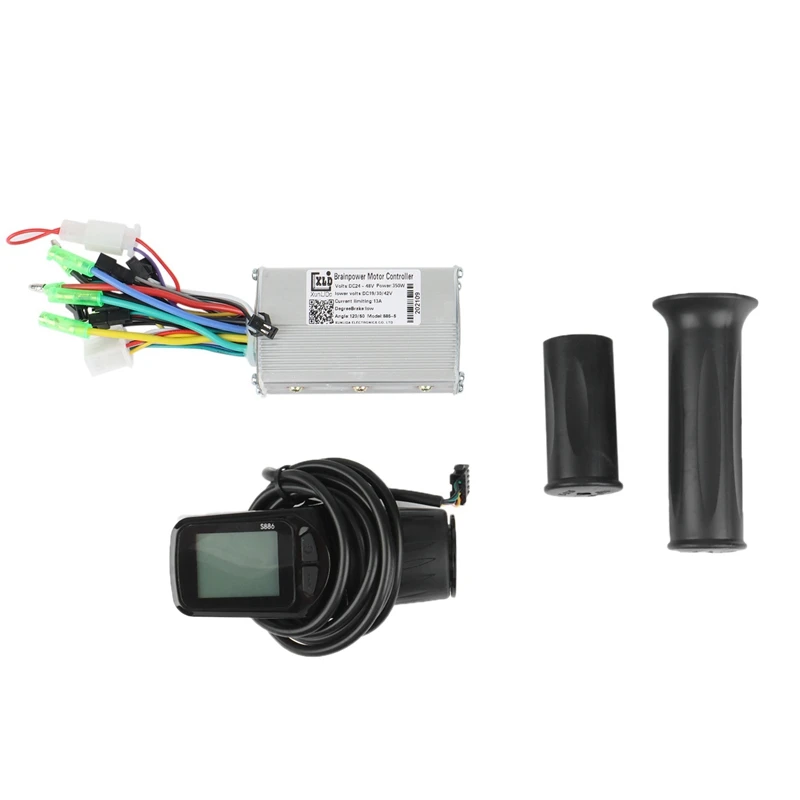 Electric Bike Brushless Motor Controller with 886 LCD Display Electric Bicycle Scooter E-Bike Part
Electric Bike Brushless Motor Controller with 886 LCD Display Electric Bicycle Scooter E-Bike Part