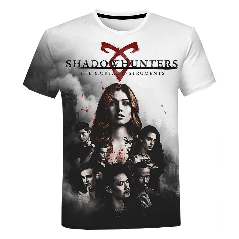 TV Series Shadowhunters 3D Print T Shirt Men Women Fashion Casual Short Sleeve Funny T-shirt Boys Girls Cool Tee Tops 
TV Series Shadowhunters 3D Print T Shirt Men Women Fashion Casual Short Sleeve Funny T-shirt Boys Girls Cool Tee Tops