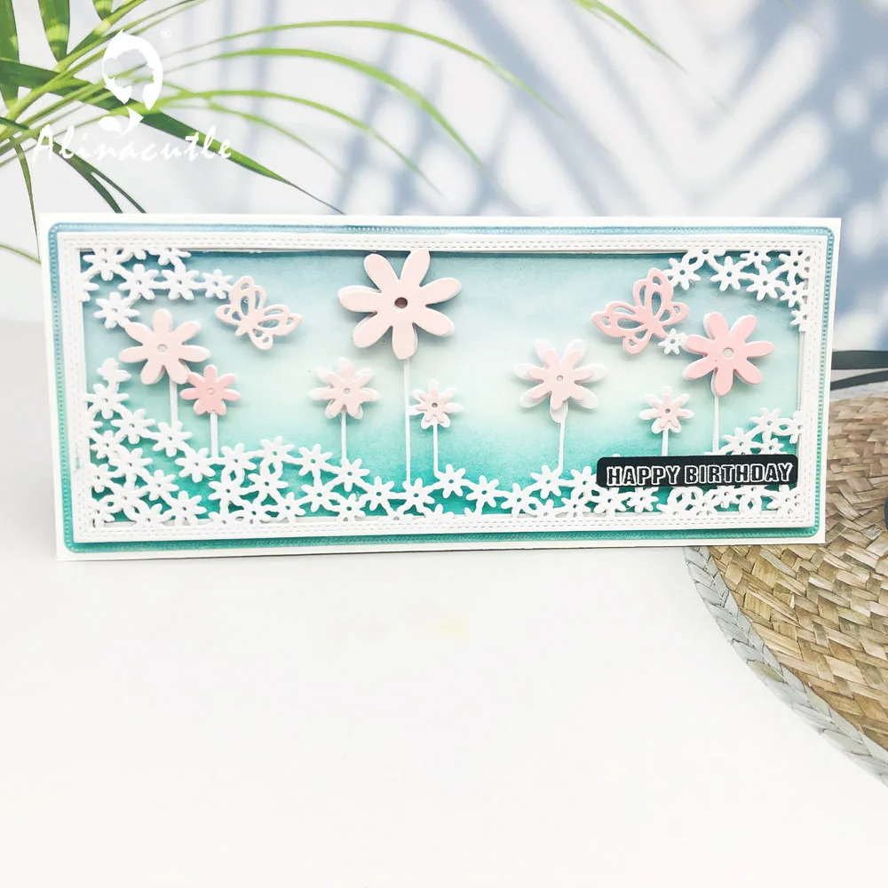 Alinacutle Slimline Metal Cutting Die Cut 2pc Spring Floral Background Scrapbooking Paper Craft Handmade Album Card Punch Art
Alinacutle Slimline Metal Cutting Die Cut 2pc Spring Floral Background Scrapbooking Paper Craft Handmade Album Card Punch Art