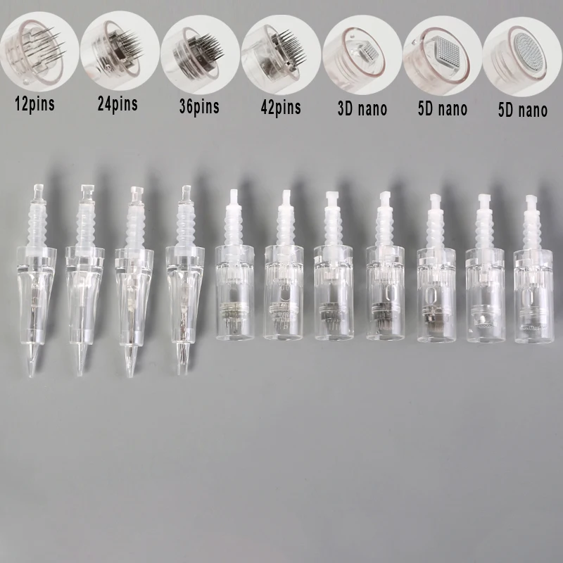 50 шт., картриджи для иглы drpen E30 M5 M7 N2 A6 Microneedles 12 24 36 42Pin Nano MTS PMU
50 шт., картриджи для иглы drpen E30 M5 M7 N2 A6 Microneedles 12 24 36 42Pin Nano MTS PMU